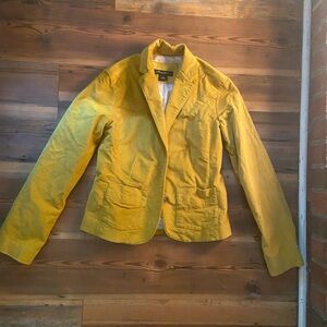 Eddie Bauer Mustard Blazer